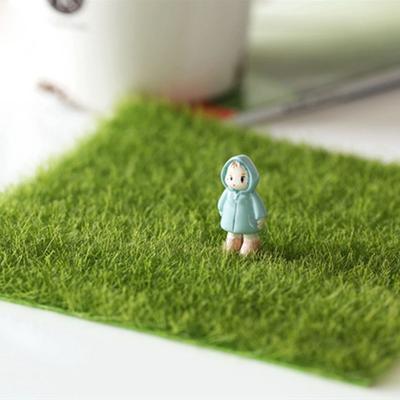 DIY Kreativer Kunstrasen Grün Ökologischer Rasen Dekor Simulationsgras Künstliches Moos Kunstrasen Mikro-Landschaft Dekor