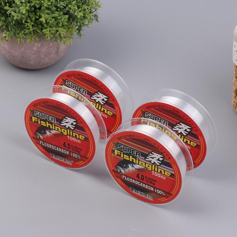 100M Fish Lines Super Strong Strands Nylon Wire Fishing Multifilamento Transparent Fishing Lines