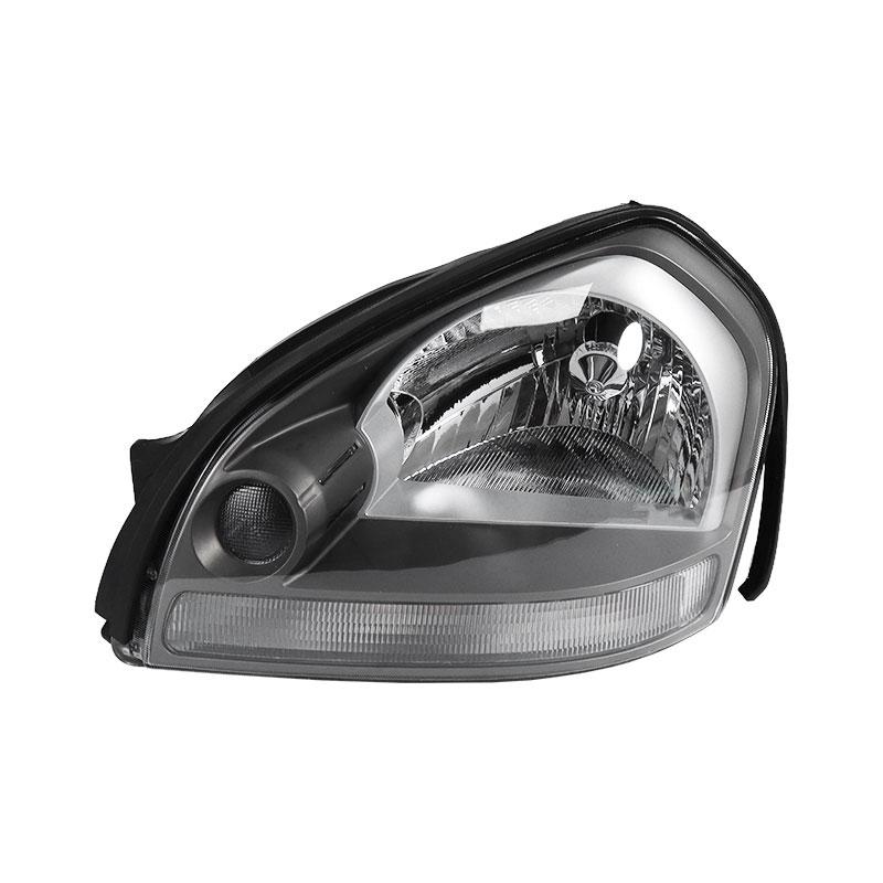 Exterior Accessories For Hyundai Tucson 2005 2006 2007 2008 2009 2010 Car Daytime Running Lights Headlights Signal Lamp Assembly