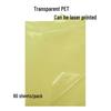 A4 Transparent PET Laser Printing Film