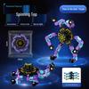 Deformable Luminous Gyro Toy for Kids - Educational Stress-Relief Mechanical Spinner