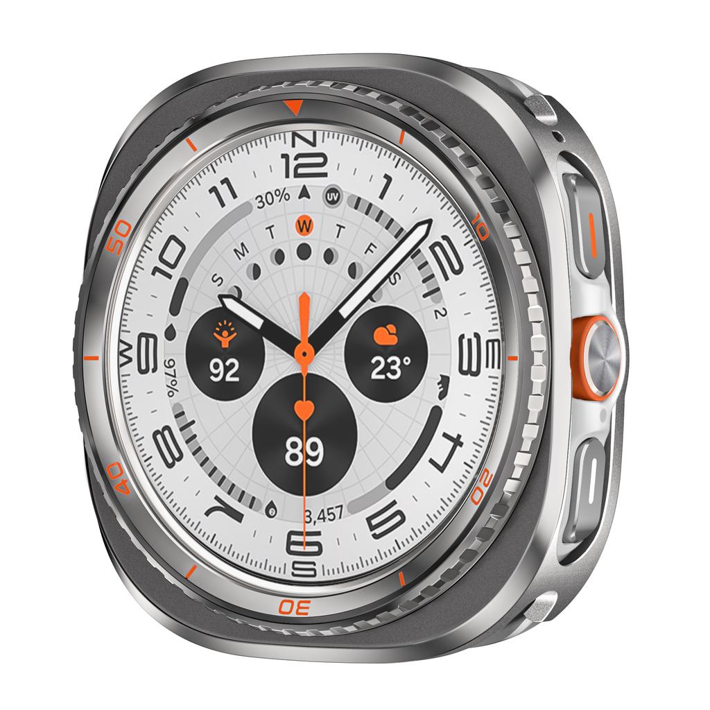 Luxury Metal Case for Samsung Galaxy Watch Ultra2 2025 Protective Case Aluminium Alloy Bumper Shell for Galaxy Watch Ultra 47mm