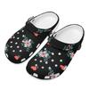 Allover Printed EVA Clogs Women Men Lightweight Soft Sole Slip On Summer Sandals Casual Footwear Daily Walking Leisure Wear