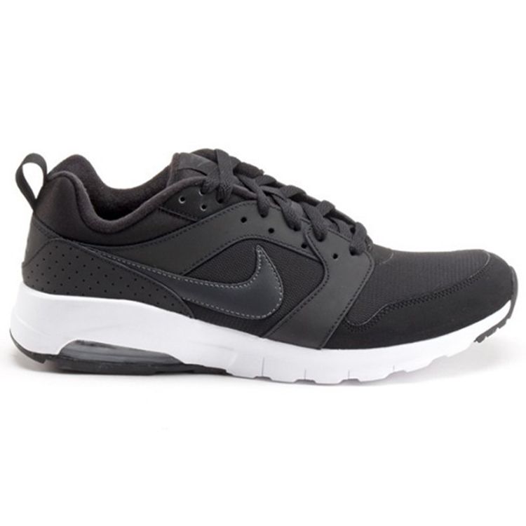 Nike Air Max Motion Comfort Fabric Synthetic Leather Low Top Air Cushion Running Shoes Men sneaker Black White 819798-001