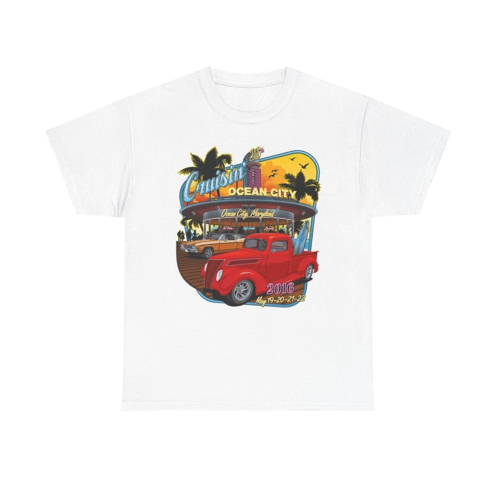 Men s and Women s T-shirts Retro Muscle Car Tee, Vintage Car Show XXXL