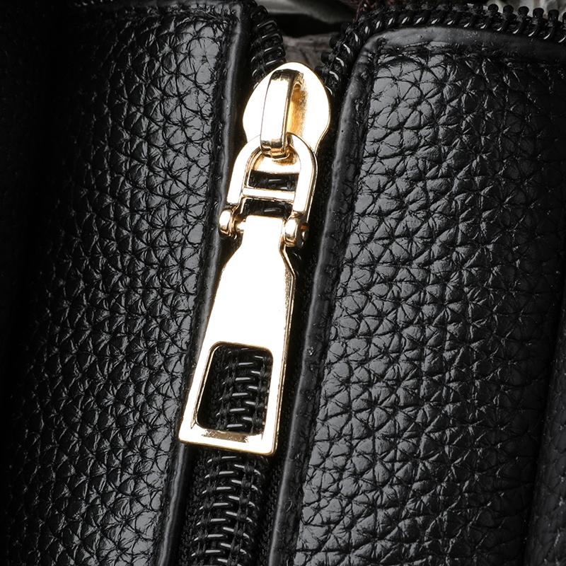 Parisian Inspired Leather Shoulder Bag Vintage Women's Tote for Casual Commute