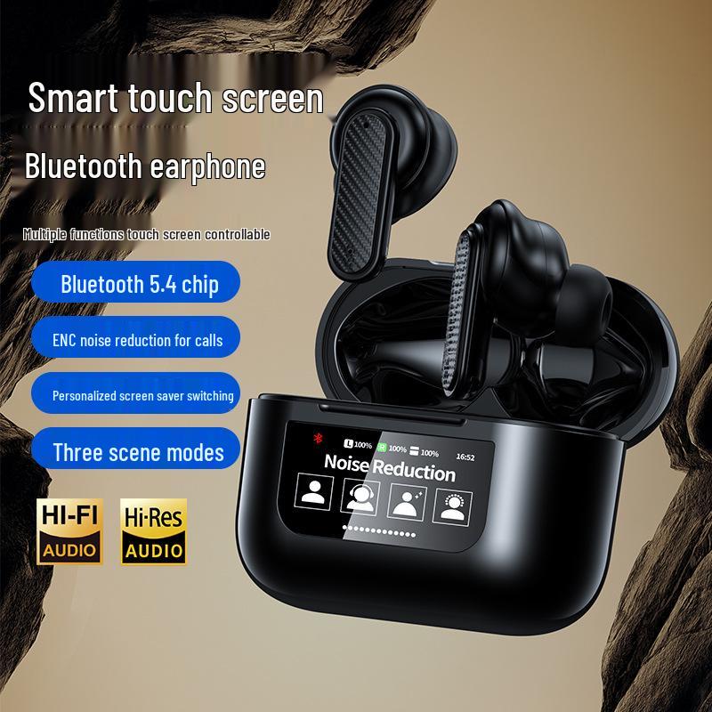 Smart Home TWS Bluetooth Earphones: Noise-Canceling, Low-Latency, In-Ear Audio for Gaming & Entertainment