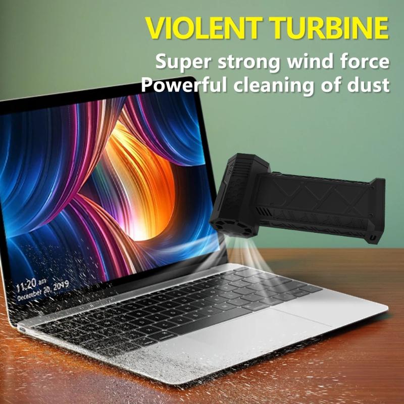 2026 New and 1PC Portable Electric Air Blower Turbo Jet Fan Brushless Motor HighSpeed Mini Turbo Jet Fan Adjustable Wind Violent Blower