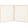 Vidaxl Foldable Safety Gate for Dog, 2 Panels, 160 Cm