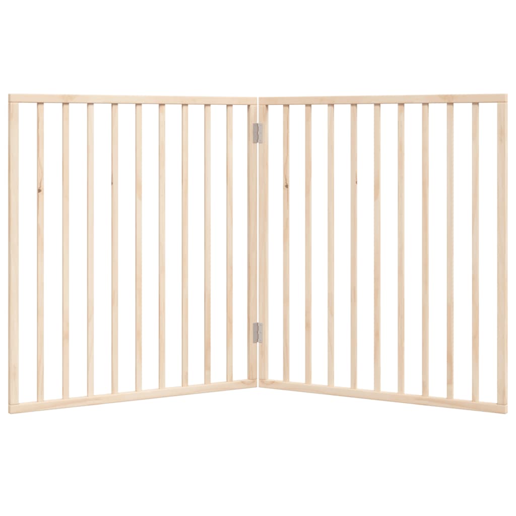 Vidaxl Foldable Safety Gate for Dog, 2 Panels, 160 Cm