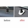 Fit For BMW X1 F48 2016-2022 Silver Steel Inner Door Lock Down Bolt Ring Trim