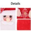 2026Christmas Knit Gift Bag Cute Cartoon Apple Candy Handbag Plush Santa Claus Snowman Elk New Year Christmas Eve Decoration