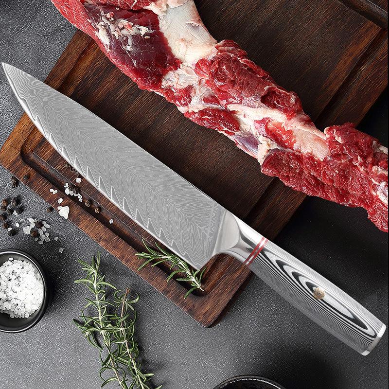 8 Inch Knife 67 Layers Damascus Steel Chef Knife Kitchen Knives Japanese Knife
