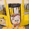 Dog Playpen with Door for Small Dogs Portable Enclosed Tent for Indoor Cats