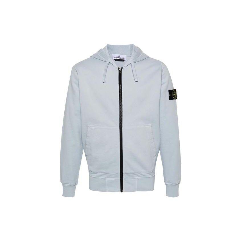 

Stone Island Ss24 Logo Casual Hoodie Unisex hoodies Frost-Blue 801564251-V0041 XXL