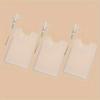 3pcs Refillable Fine Mist Perfume Spray Bottle - PVC-Free Plastic, Scent-Free, Ideal for Cosmetics & Essential Oils
