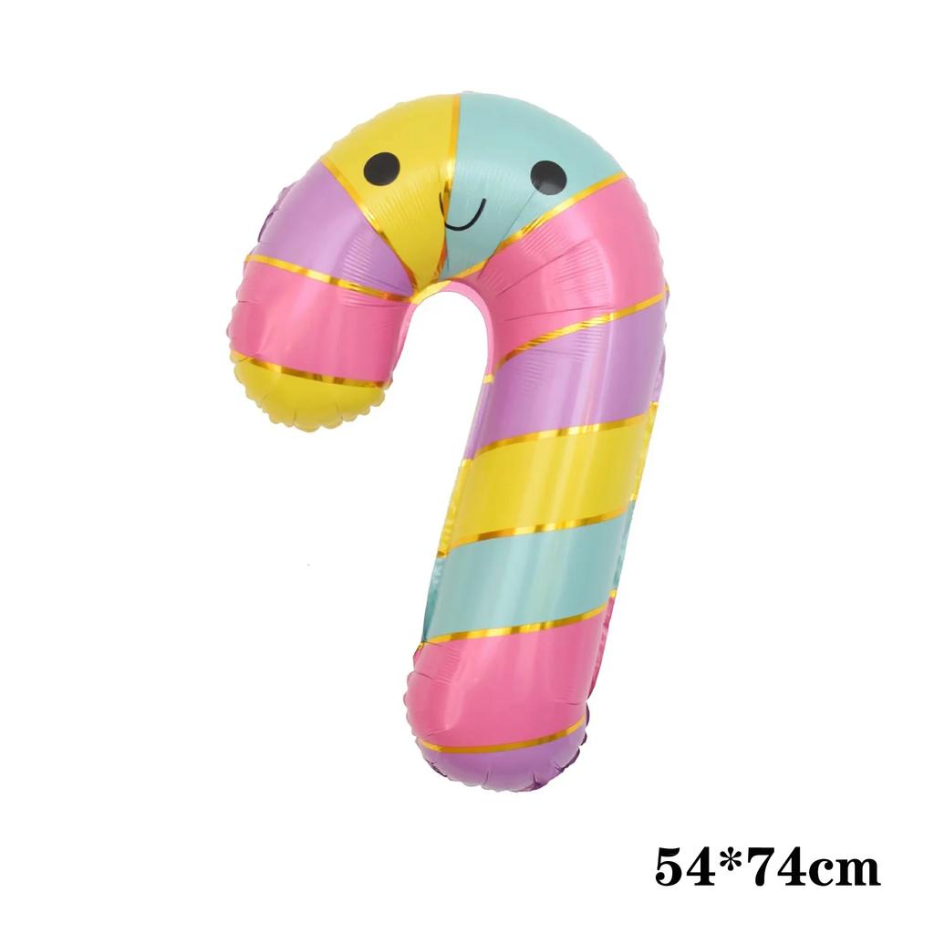 Cartoon Donut Theme Ice Cream Popcorn Candy Foil Balloon Baby Shower Happy Birthday Decoration Balloon Boy Girl Cute Kid Toys