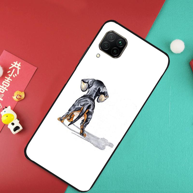 Dachshund Dackel Dog For Huawei Nova Y73 Y70 Y72 Y60 Y90 Y61 Y91 8i 7i 11i 12i 12s 9 10 SE P20 P30 P40 Lite Case