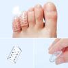 Silicone Toe Covers Soft Stretchy Toe Protectors for Men Women Breathable Anti-Friction Gel Caps Foot Care Sleeves