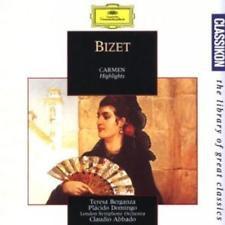 CD CLAUDIO ABBADO TERESA BERGANZA PL  Carmen Highlights 4394962 Deutsche Grammo Germany Classical Used