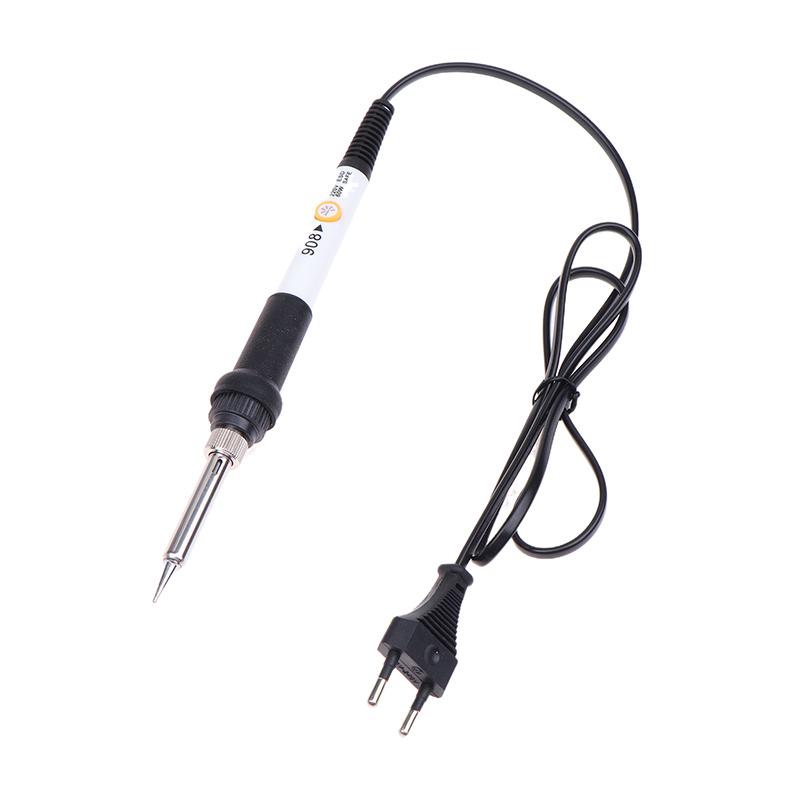 Mini lutownica regulowana temperatura lutownica elektryczna stacja lutownicza Mini uchwyt ciepła ołówek narzędzia do naprawy spawania 60W