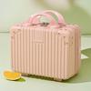 Customized 14-Inch Mini Makeup Case with Combination Lock – Portable Travel Handbag