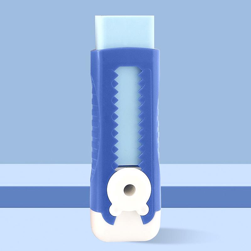 Retractable Cute Eraser for Elementary Students - Clean Push-Pull Design, Ideal for Exams and Creative Use