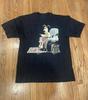 Vintage Wallace & Gromit Cartoon Baumwolle Schwarz Alle Größen Unisex T-Shirt MM010