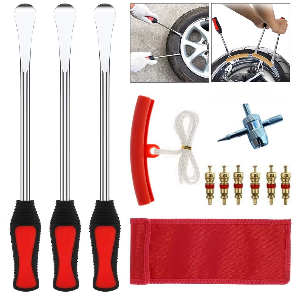 Rim Protector Tire Repair Tool Tyre Repair Auto Spoon Tire Kit Durable Tire Changing Levers