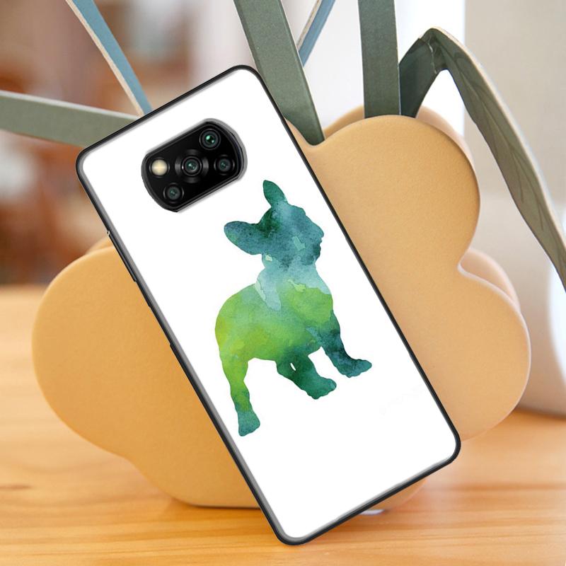 

Милый чехол с изображением французского бульдога для POCO X3 Pro X3 GT F3 M3 M4 Pro для Xiaomi Mi 11 Lite Mi 11T Pro 10T, задняя крышка POCO M4 Pro