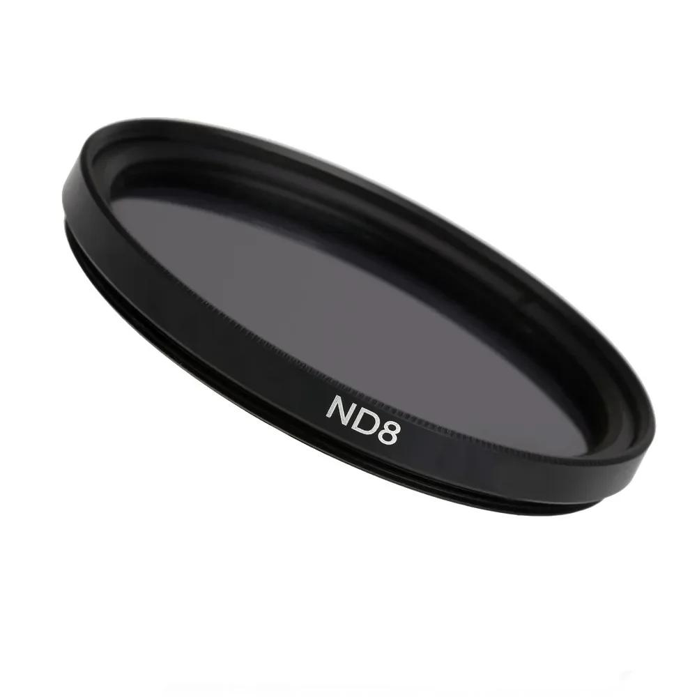Lightdow Lens Filter ND2 ND4 ND8 3 In 1 Set Neutral Density Filter 49 52 55 58 62 67 72 77 82 for Nikon Sony Pentax Canon Camera