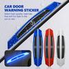 For Benz 4Pcs Car Door Safety Warning Sticker Reflective Decal Decorative Accessories Exclusive AMG W124 W203 W204 SPRINTER V
