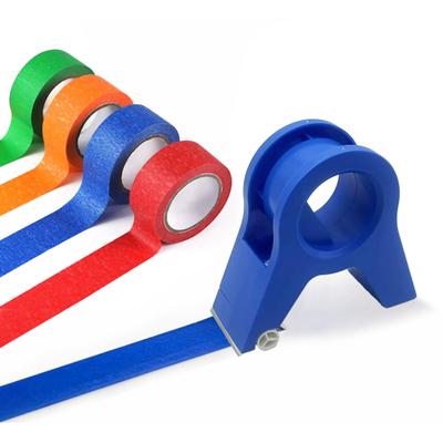 Masking Tape Applicator Tool Dual Roller Tape Cutter for Smooth Application Compact Portable Tape Dispenser for Home Painting Projects