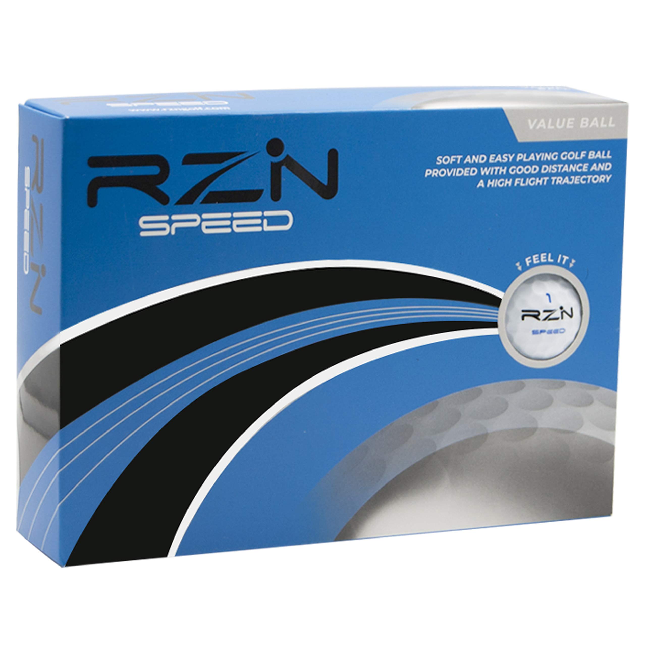 

Мячи для гольфа RZN speed 12 штук белый