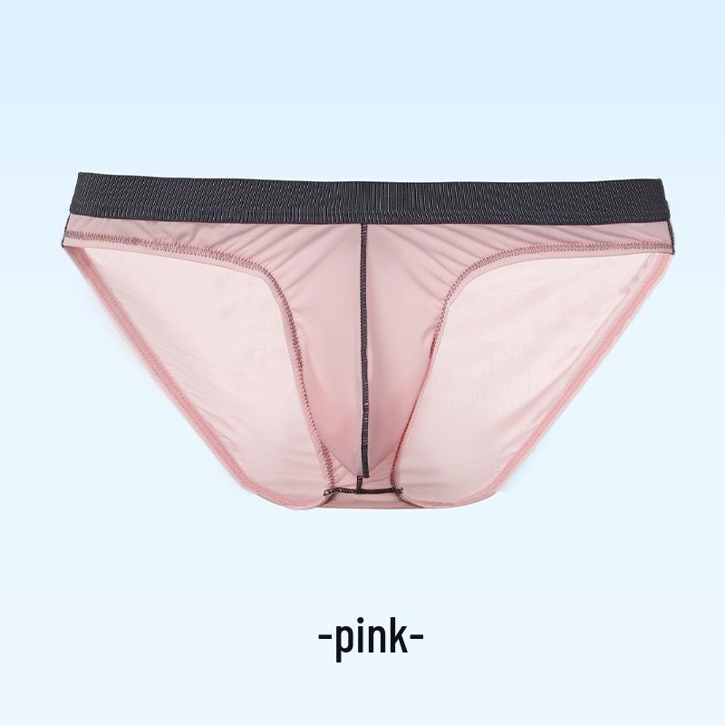 Ultradünne Herren Ice Silk Triangle Slips - Halbtransparent, Schmaler Schritt, Sexy Unterwäsche im japanischen Stil