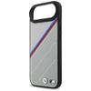 BMW M Tricolor Metal Logo MagSafe Case for iPhone Air Gray