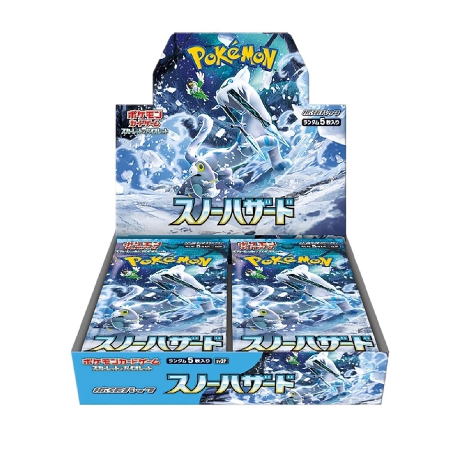 Pokemon Card Game Scarlet Violet Expansion Pack Snow Hazard Box