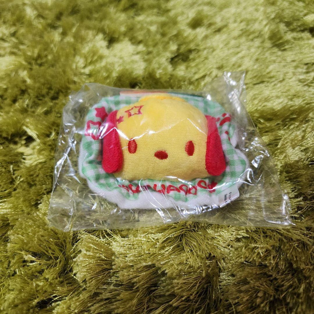Sanrio Ring Pippi! Makes a sound  Mascot stuffed toy ~ Omelet rice style design ~