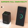 USB Phone Charger 150W 6 Ports PD Type C Fast Charge Wall Charger For iPhone 15 Samsung Xiaomi EU/US/UK Plug Phone Power Adapter