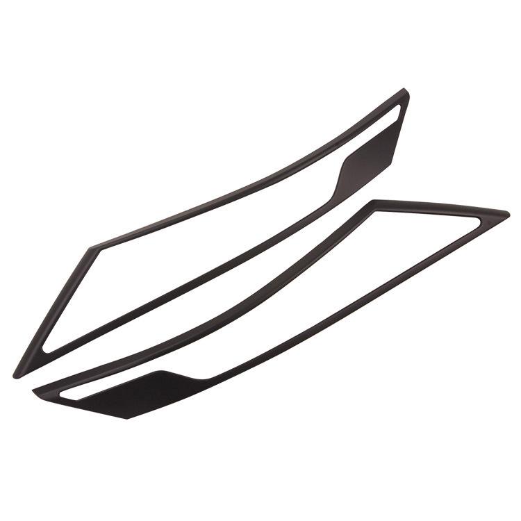 2019 L200/TRITON-ABS Black Headlight Cover Frame Decoration