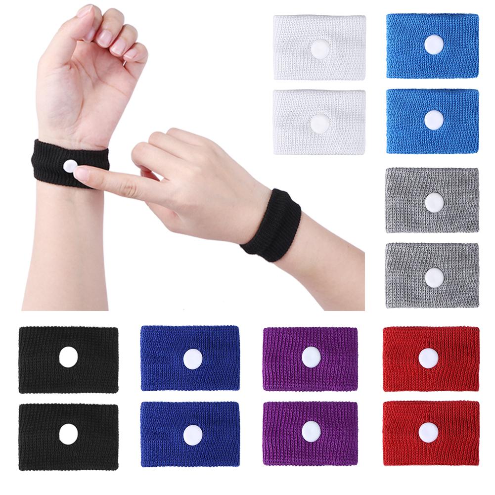 6-20 Pairs Motion Sickness Relief Wristbands Anti-Nausea Acupressure Wrist Bands Seasickness Car Sickness Wrist Straps