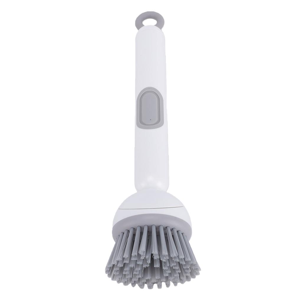 Dish Brush with Detergent Dispenser Adjustable Angle Rotating Scrub Brush for Pots Pans Kitchen Cleaning Brush for Sink