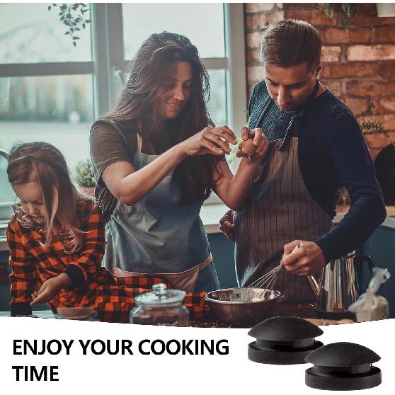 Pressure Cooker Plug Rubber, Overpressure Plug Fits All n 1930 Pressure Cookers/Steam Canners Parts, 2 Pack