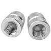 2Pack Aluminum GPS GNSS Adapter 5/8 Inch Male To Female Thread Suitable for Use with GPS Total Station and Survey Rods