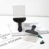 Cross Fist Steel Needles Comb: Men's Pompadour & Texture Styling Hairdressing Tool
