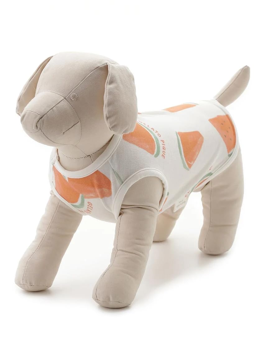 

Пике с рисунком «кошачий фрукт» COOL Pullover PAGG242583 OWHT M [мороженое и собака] CAT&DOG