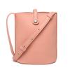 Mini lightweight soft leather bucket bag 2024 new fashion small bag for women Korean version textured casual crossbody phone bag
