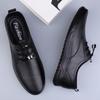 Genuine Leather Men's Oxford Shoes Office Business Casual Shoes Fashion Lace-up Male Formal Dress Footwear Derby Shoes Sneakers