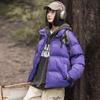 Stand-up Collar Cotton Clothes Winter Outdoor Color Matching Warm and Cold Clothes Couple's Anti-splashing Bread Clothes Winter Jackets