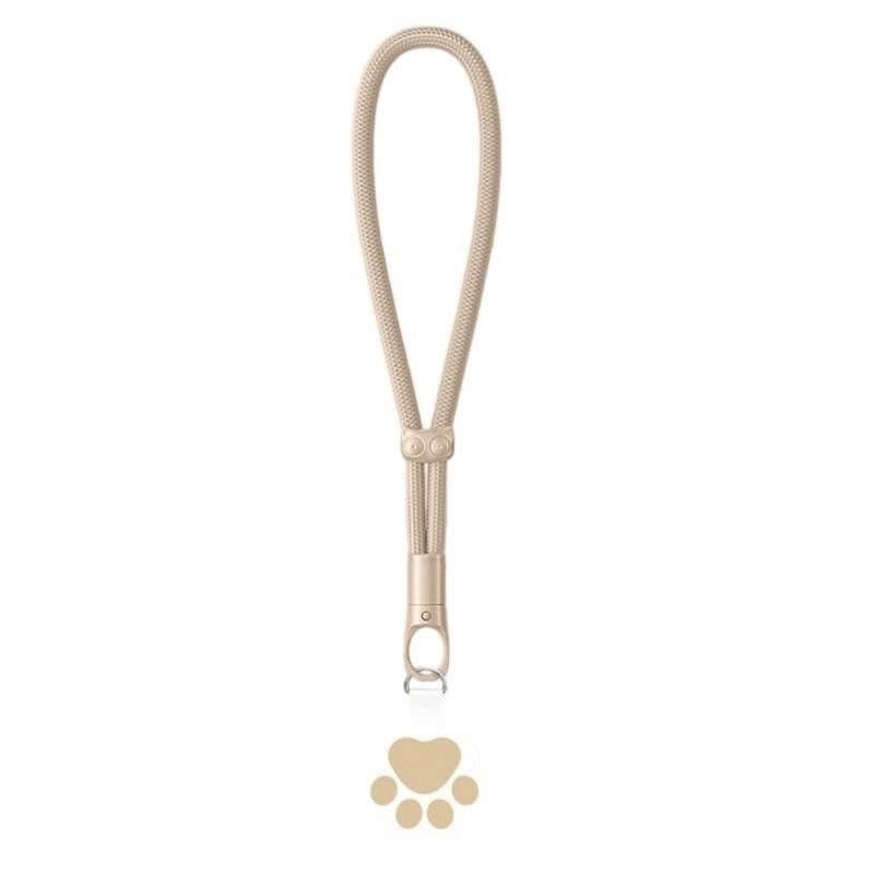 Anti Drop Phone Lanyard Adjustable Length Metal Auto Locking Clasp Polyester Wristband For Mobile Devices Small Gadgets
